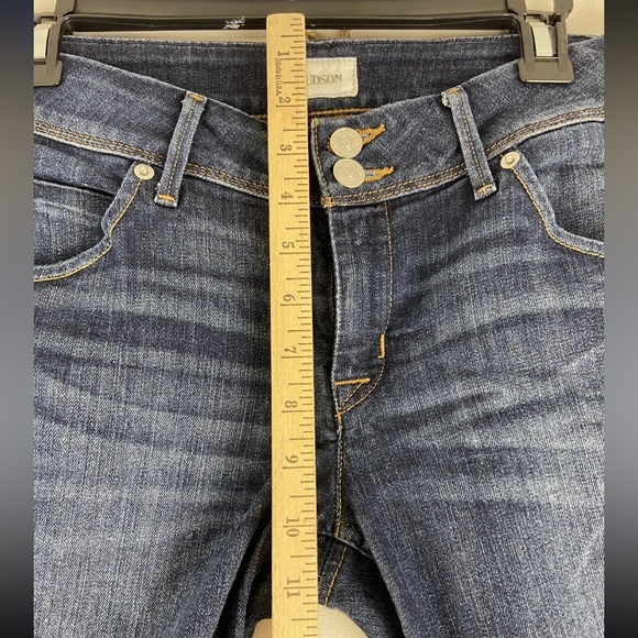 Hudson Womens Dark Wash slim Collin Skinny Ankle Jeans Sz28x25 (sku68) - Picture 15 of 16